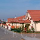 Boršov nad Vltavou: nová výstavba v ulici Na Výsluní, přiléhající ke Včelné; foto I. Hajn 2005.