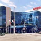 Budějovický Budvar: budova obchodně ekonomického centra Budějovického Budvaru, foto I. Hajn 1998.