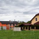 Boršov nad Vltavou: nová výstavba v ulici Za Hřištěm; foto Nebe 2018.