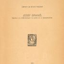 Braniš Josef: titulní list knihy Osídlení Doudlebska, 1911; SOkA.