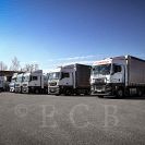 ČSAD JIHOTRANS: flotila firemních tahačů GW LOGISTICS; foto Nebe 2022.