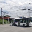 Doprava: dopravní uzel u viaduktu; foto I. Hajn 2005.