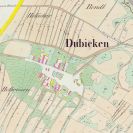 Dubičné: na císařském otisku mapy stabilního katastru z 1827; Ústřední archiv zeměměřictví a katastru.