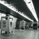 Dům kultury Metropol: interiér haly kulturního domu ROH v roce 1985, foto B. Maříková; sbírka J. Dvořáka; SOkA.