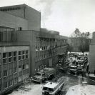 Dům kultury Metropol: požár divadelního sálu 16.12.1983; sbírka J. Dvořáka; SOkA. 