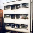 Funkcionalismus: Haišmanův dům v Krajinské třídě č. 11, 1933; foto O. Sepp, 1998.
