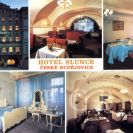 Hotel Slunce: hotelová pohlednice, 70. léta 20. století; sbírka J. Dvořáka.