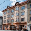 Hostince: hostinec u Černého koníčka na Žižkově třídě; foto Nebe 2020.