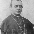 Hůlka Josef Antonín: portrétní fotografie biskupa Hůlky, foto po 1908; sbírka J. Dvořáka.