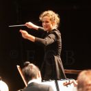 Jihočeská filharmonie: zahajovací koncert 13. 9. 2023, dirigentka Alena Hron, foto Petr Zikmund; archiv Jihočeské filarmonie. 