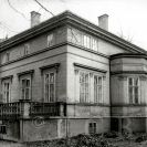 Jihočeská vědecká knihovna: jihozápadní pohled na Eggertovu vilu, stav v roce 1967, foto P. Špandl; SOkA.