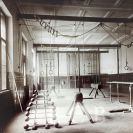 Jirsíkovo gymnázium: tělocvična, foto z počátku 20. století; SOkA.