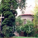 Kostely a kaple: presbytář kostela svatého Cyrila a Metoděje v Suchém Vrbném; foto O. Sepp 1998.