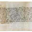 Klaricové: bratři Řehoř a Prokop Klaricové se usmiřují s purkmistrem a městskou radou, 1463; SOKA.