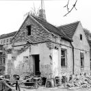 Koněspřežní železnice: přípravné práce pro přesun strážního domku 1977; archiv NPÚ.