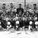 Lední hokej: Slavoj České Budějovice v sezoně 1960—1961; zleva J. Vodička, J. Nedvěd, A. Španinger, S. Bauer, J. Lidral, trenér Z. Červený, M. Knotek, J. Houdek, J. Buřič, J. Cvach, K. Kroupa; v první řadě zleva F. Rob, J. Maxa, Z. Jirků, V. Hajšman, P. Turek, R. Houfek, Z. Kaucký, L. Pejcha, M. Hönig; archiv P. Turka.
