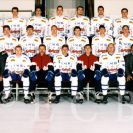Lední hokej: HC České Budějovice v sezoně 1997—1998; v první řadě zleva O. Svoboda, L. Rob, manažer M. Šatava, M. Nedoma, trenér V. Caldr, R. Ťoupal, trenér J. Liška, R. Suchánek, prezident klubu J. Pouzar, K. Soudek, R. Lukeš; v řadě uprostřed zleva lékař MUDr. V. Dvořák, O. Vašta, K. Ťoupal, J. Boháček, A. Györi, L. Zíb, P. Sailer, K. Brabenec, F. Turek, P. Pýcha, M. Barus, vedoucí mužstva V. Plánička; v zadní řadě zleva masér P. Vlašic, F. Vaněček, R. Martínek, A. Kotalík, I. Punčochář, P. Šachl, V. Král, M. Štrba, D. Bruk, masér P. Prášek; archiv P. Turka.