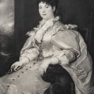 Lanna Adalbert ml.: portrét manželky Františky von Bene z roku 1883 od vídeňsko-českého malíře Hanse Canona; archiv rodiny Trauttenberg.