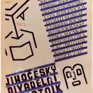 Ochotnické divadlo: titulní list časopisu Jihočeský divadelní ochotník 1930—1935; SOkA.