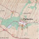 Pohůrka: na císařském otisku mapy stabilního katastru z 1827; Ústřední archiv zeměměřictví a katastru.