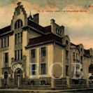Odborné školy: Střední průmyslová škola stavební, počátek 20. století; sbírka J. Dvořáka.