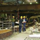 Průmysl: provoz formovny ve Slévárně České Budějovice, 2005; archiv ČKD Kutná Hora, a.s.