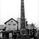 Průmysl: objekt bývalého akciového cukrovaru u Novohradské silnice; archiv V. Vondry.
