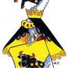 Patricijské rodiny: erb Matyášů ze Sudetu; kresba M. Daněk.