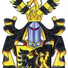 Patricijské rodiny: erb Fritschků z Fürstenmühlu; kresba M. Daněk.