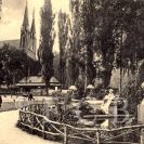Parky a zahrady: Háječek, pohlednice; sbírka J. Dvořáka.