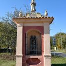 Poříčí: výklenková kaple sv. Petra; foto Nebe 2018.