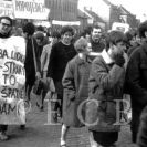 Rok 1968: průvod městem v roce 1968; archiv M. Novotného.