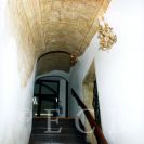 Měšťanský dům: schodiště v domě U Bílého anděla na náměstí Přemysla Otakara II. č. 30; foto O. Sepp 1998.