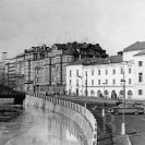 Regulace řek: dokončená regulace Malše v roce 1961; sbírka J. Dvořáka; SOkA. 