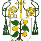 Říha Martin Josef: osobní znak odvozený z patrocinia katedrály; podle Kadlec 1995.