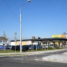 Rožnov: Centrum Rožnov v ulici Josefa Němce; foto Nebe 2018.