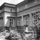 Sandner Josef: postranní terasa Eggertovy vily se schodištěm; archiv NPÚ.