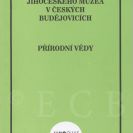 Sborník Jihočeského muzea v Českých Budějovicích, Přírodní vědy: obálka sborníku 2008, JČM.
