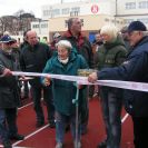 Sokolovny: slavnostní otevření první etapy rekonstrukce se účastnila Dana Zátopková 4.11.2006; archiv T. J. Sokol ČB.