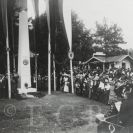 Taschek Josef: slavnostní odhalení pomníku Josefa Taschka v Hořicích na Šumavě, 1912; SOKA.