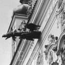 Umělecké řemeslo: čtyři kovové chrliče na průčelí radnice od Andrease Greilingera z roku 1729  (jejich místo zaujímají v současnosti kopie); sbírka J. Dvořáka.