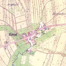 Vráto: na císařském otisku mapy stabilního katastru z 1827; Ústřední archiv zeměměřictví a katastru.