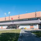 Výstaviště České Budějovice: pavilon Z sloužící především pro plesy, konference a společenské akce; foto Nebe 2020.