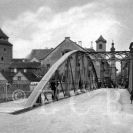 Železný most: počátek 20. století; sbírka J. Dvořáka.