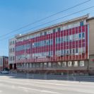 Zdravotní péče: železniční poliklinika v Nádražní ulici; foto Nebe 2021.