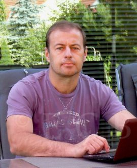 Bělohlav Radek: mistr světa v ledním hokeji a bývalý útočník Motoru České Budějovice; foto K. Jáša.