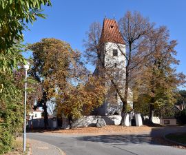 Boršov nad Vltavou: kostel sv. Jakuba Staršího; foto Nebe 2018.