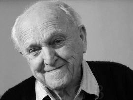Boukal Václav: portrét umělce; foto J. Mahr, 2007.