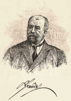 Braniš Josef: portrét od Františka Zumana, 1909; SOkA.