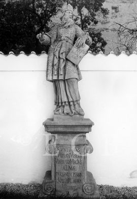 Dietrich Josef: svatý Zachariáš; foto J. Dvořák.